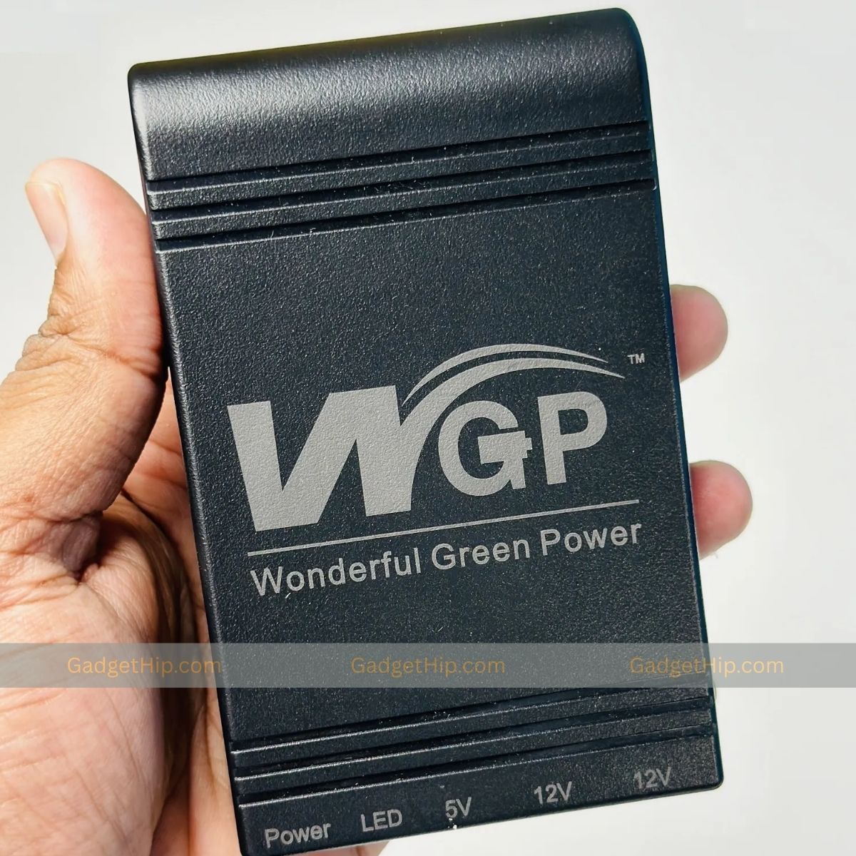 New Version WGP mini UPS 10400mAh – 5/12/12V – With 1 Year Warranty – Black